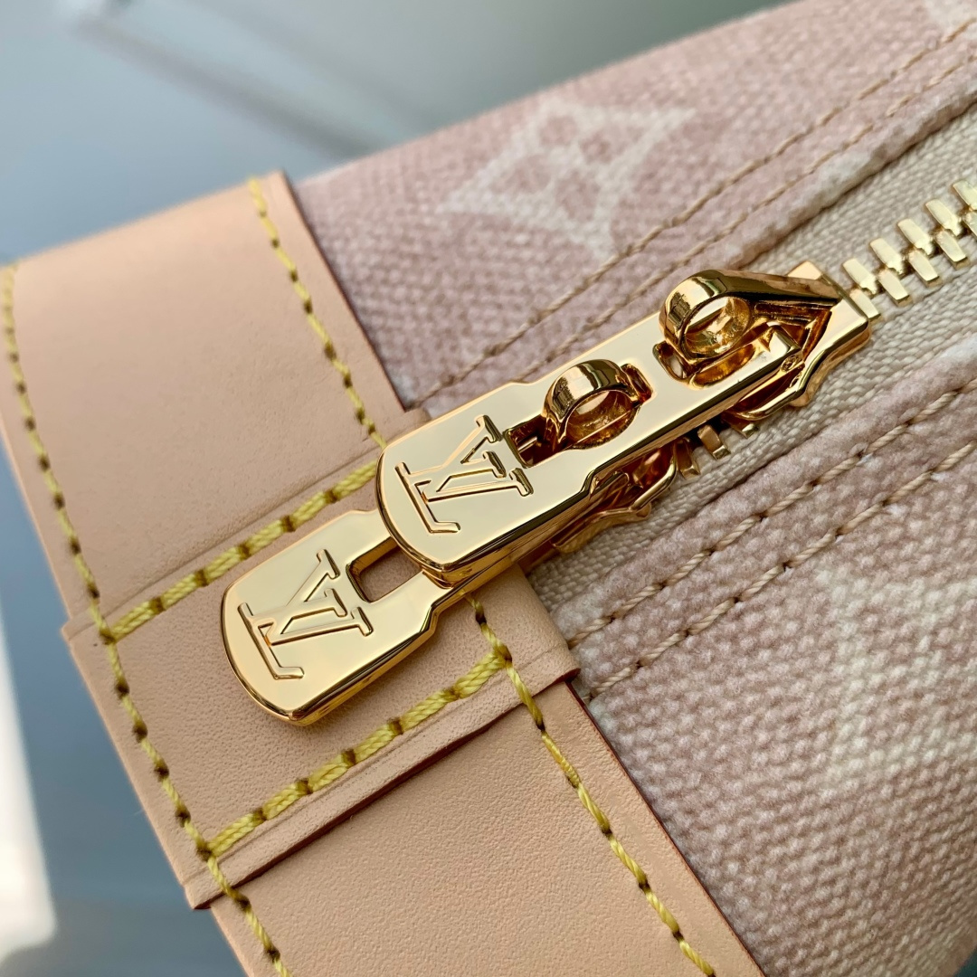 LV A貨 Alma Monogram 淺粉老花貝殼包 寬肩帶手提斜背女包| 9 LV A貨 Alma Monogram 淺粉老花貝殼包 寬肩帶手提斜背女包
