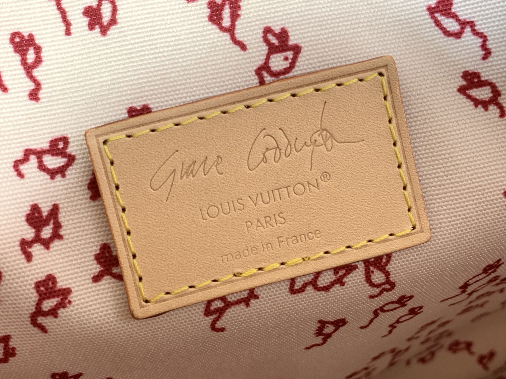 LV 高仿 CarryAll Monogram 淺粉老花大容量水桶包 女士單肩包| 8 LV 高仿 CarryAll Monogram 淺粉老花大容量水桶包 女士單肩包