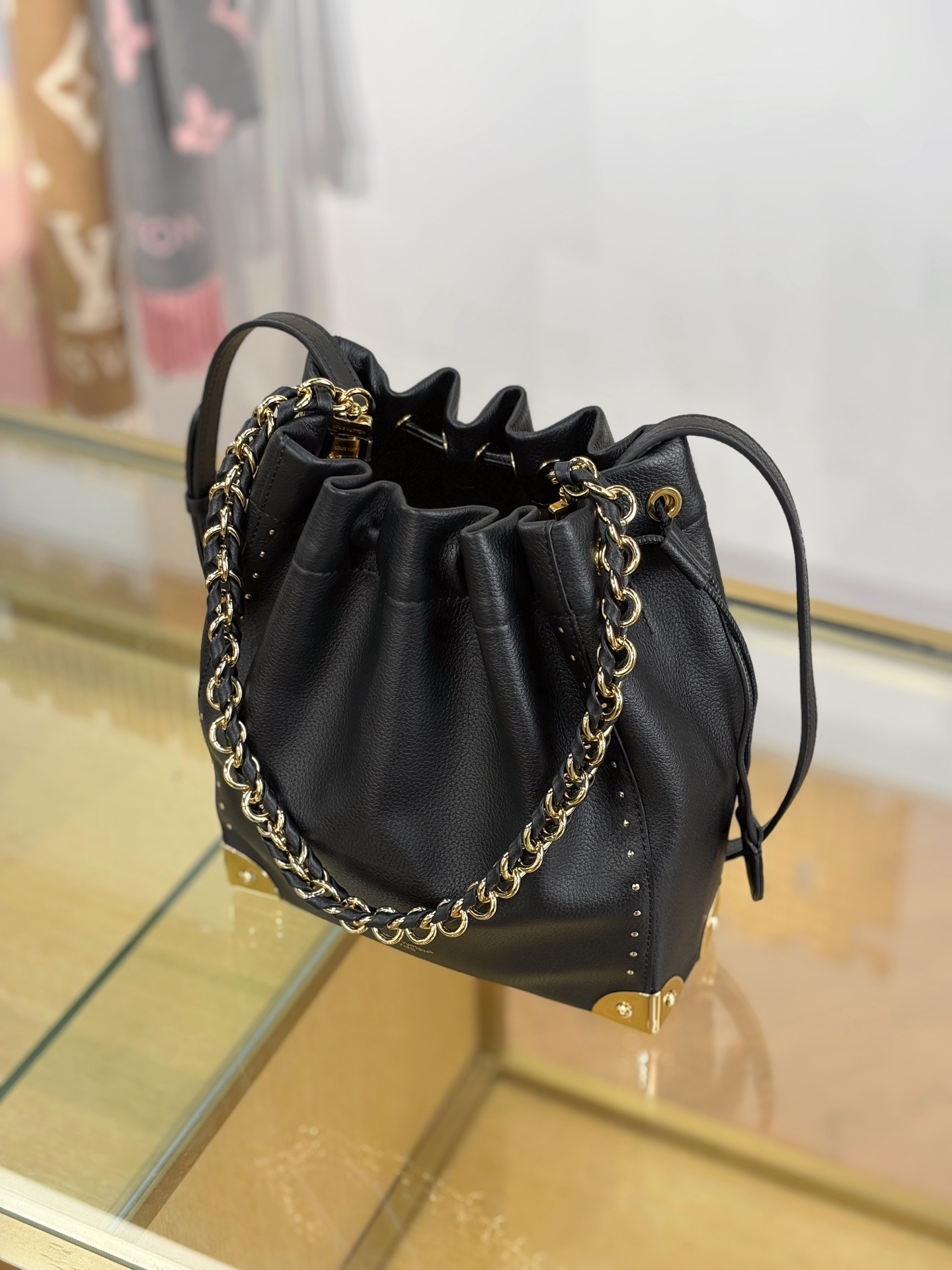LV高仿米灰色Monogram Empreinte皮革小方包 手提斜背女包| 13 LV高仿米灰色Monogram Empreinte皮革小方包 手提斜背女包