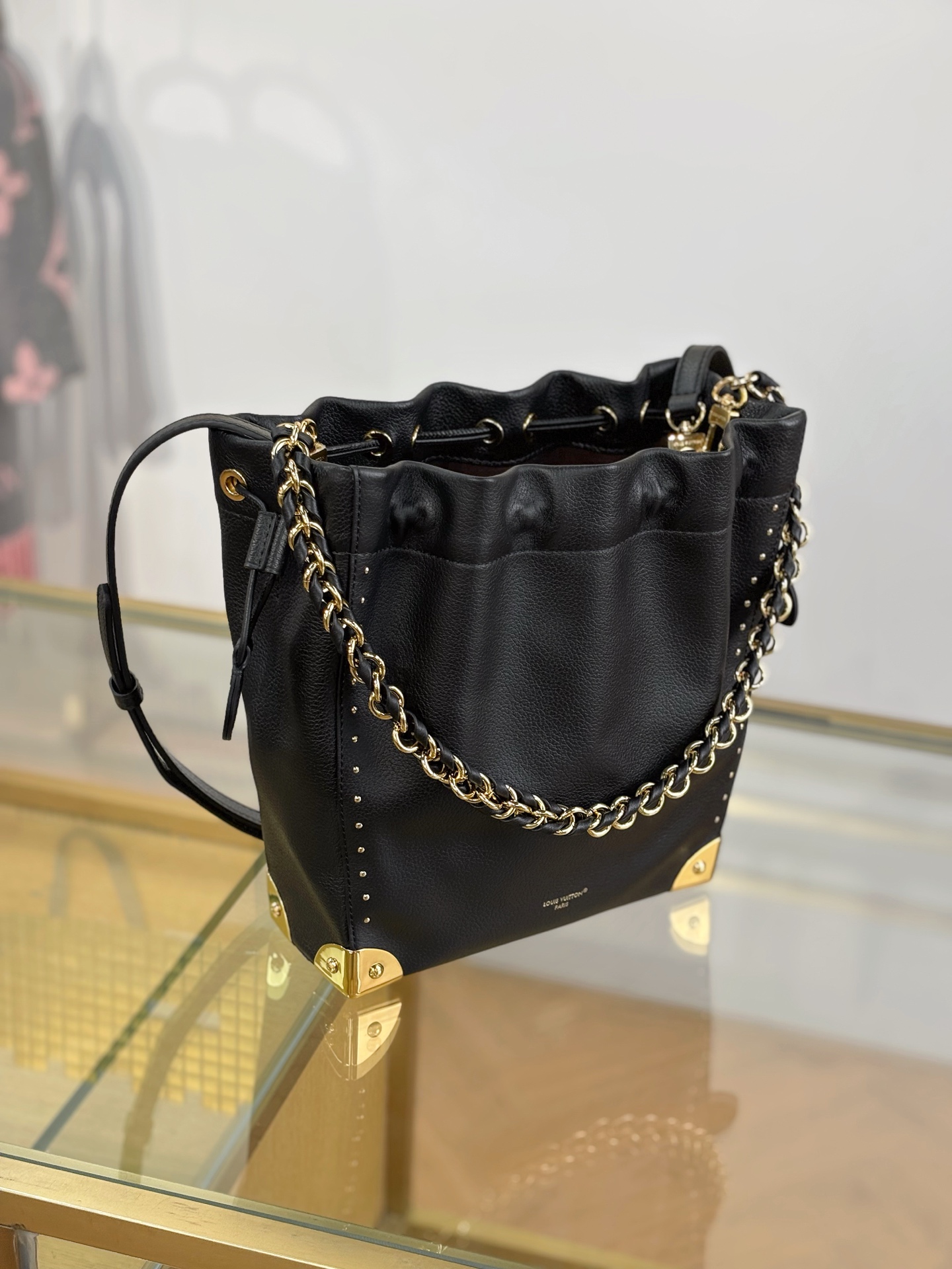 LV高仿米灰色Monogram Empreinte皮革小方包 手提斜背女包| 12 LV高仿米灰色Monogram Empreinte皮革小方包 手提斜背女包