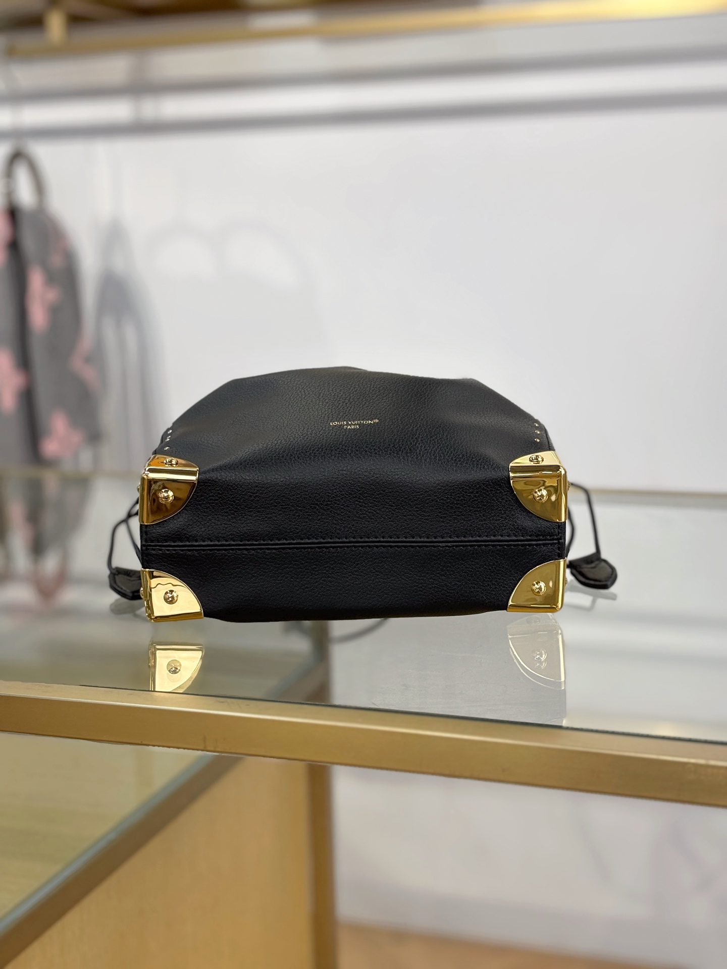LV高仿米灰色Monogram Empreinte皮革小方包 手提斜背女包| 7 LV高仿米灰色Monogram Empreinte皮革小方包 手提斜背女包