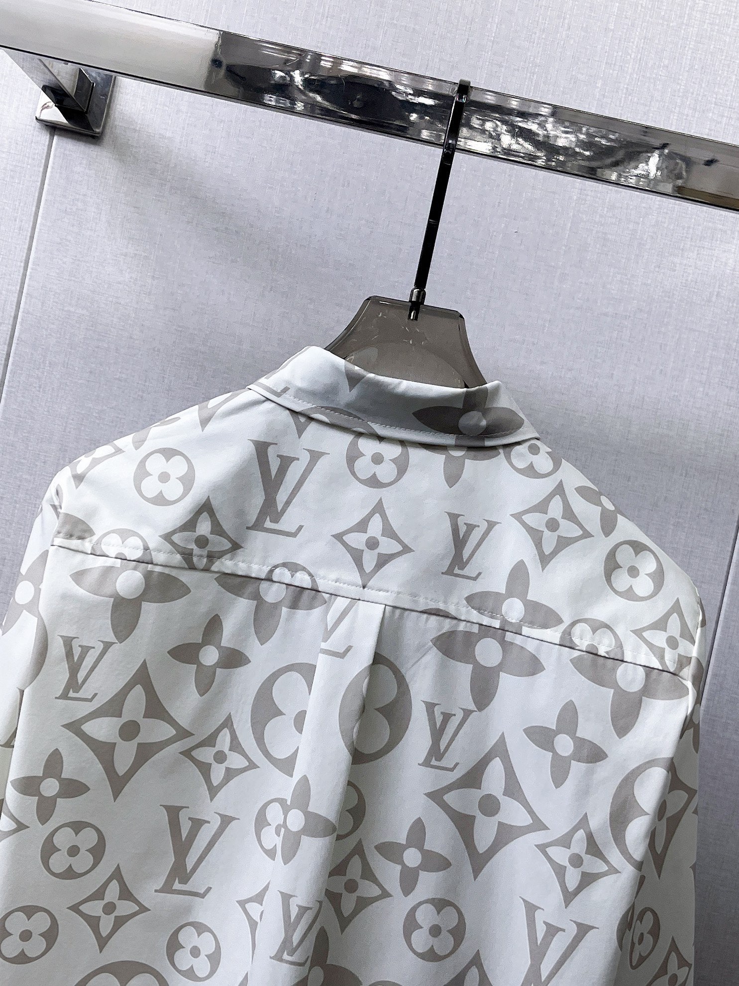 LV高仿大花Monogram印花襯衫 男士長袖休閒襯衣| 7 LV高仿大花Monogram印花襯衫 男士長袖休閒襯衣