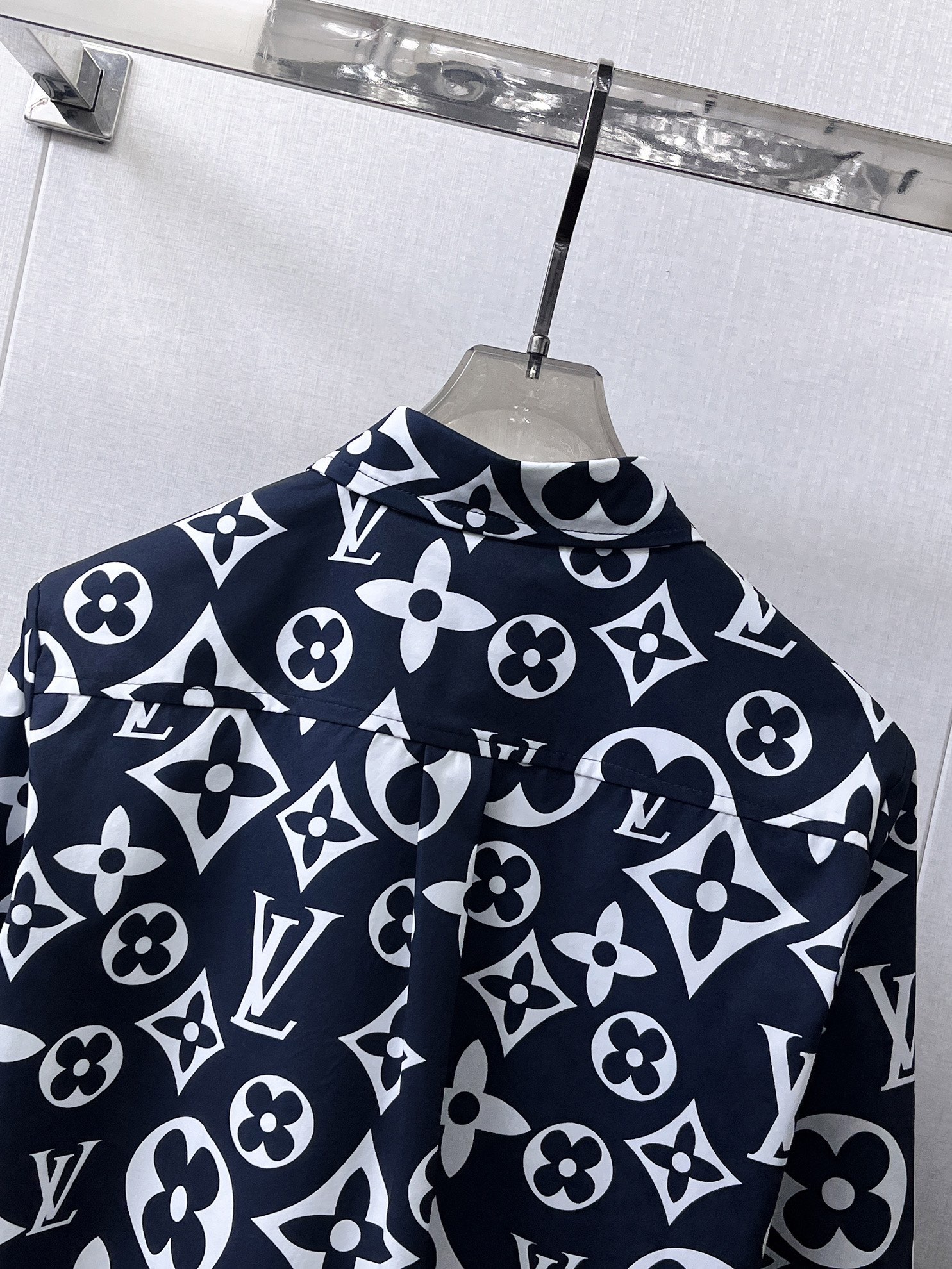 LV一比一滿印Monogram長袖襯衫 男士經典印花襯衣| 7 LV一比一滿印Monogram長袖襯衫 男士經典印花襯衣